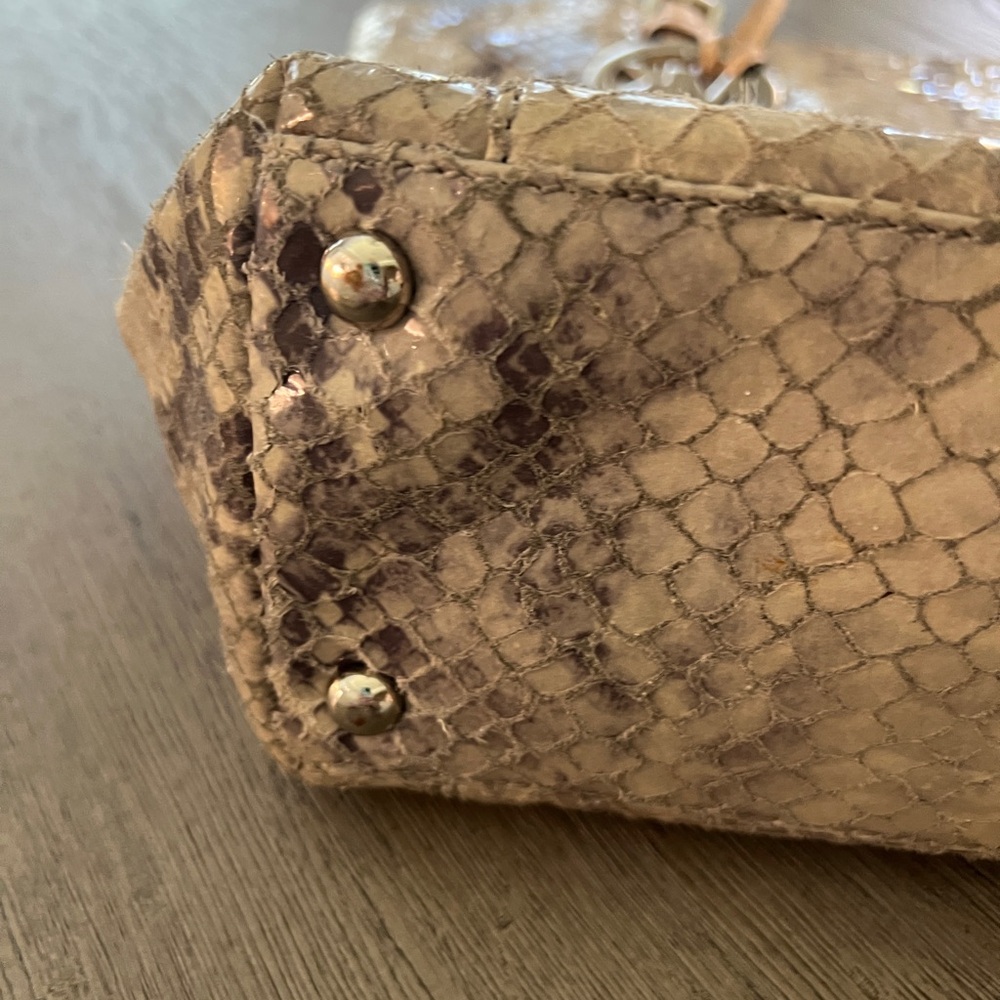 Michael Kors Python Tote Bag - Picture 10 of 13